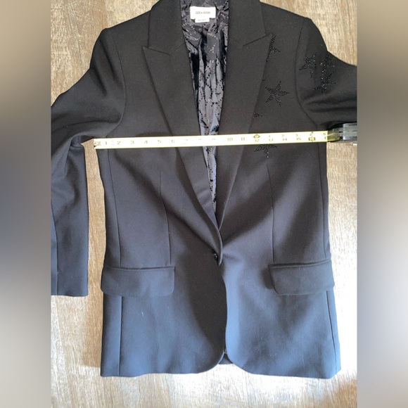 Zadig & Voltaire Viva Strass Star Blazer like new size 34/XS - Picture 13 of 16